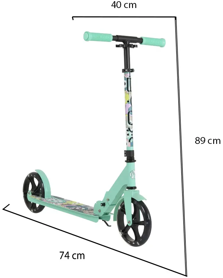Trotineta Byox Monster (Green)
