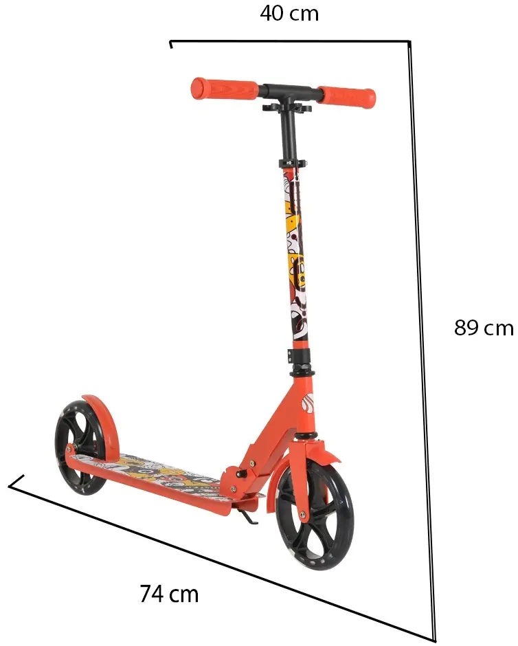 Trotineta Byox Monster (Red)