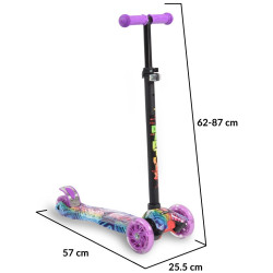 Trotineta Byox Rapture (Violet) Thumb
