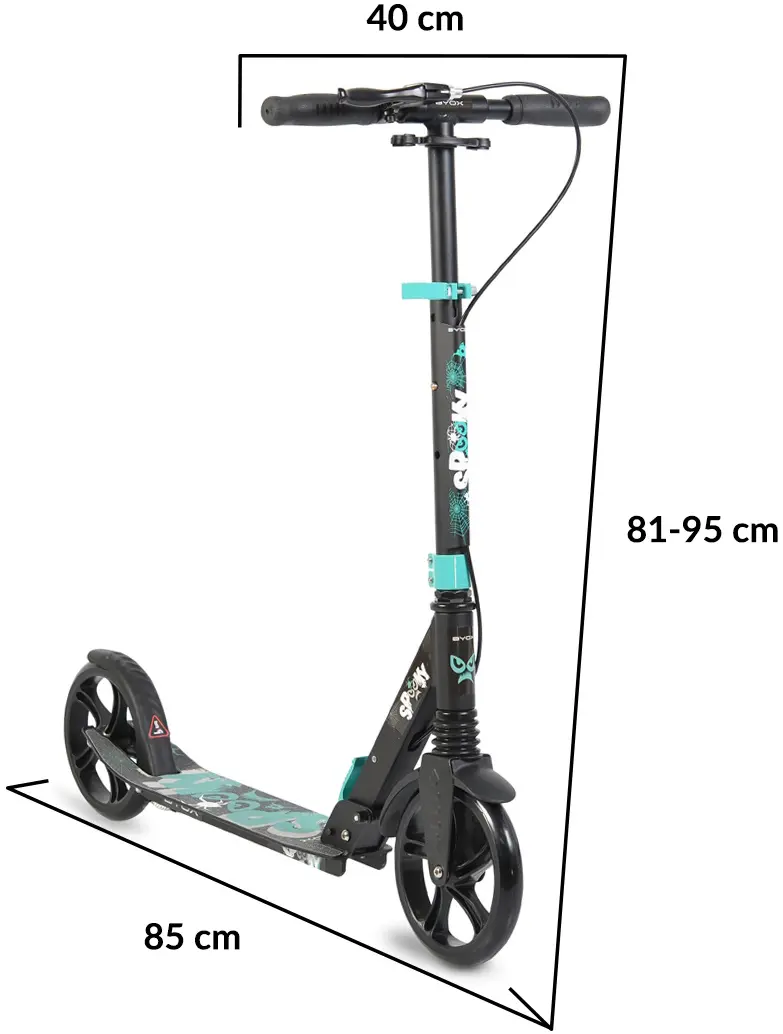 Самокат Byox Spooky (Turquoise)