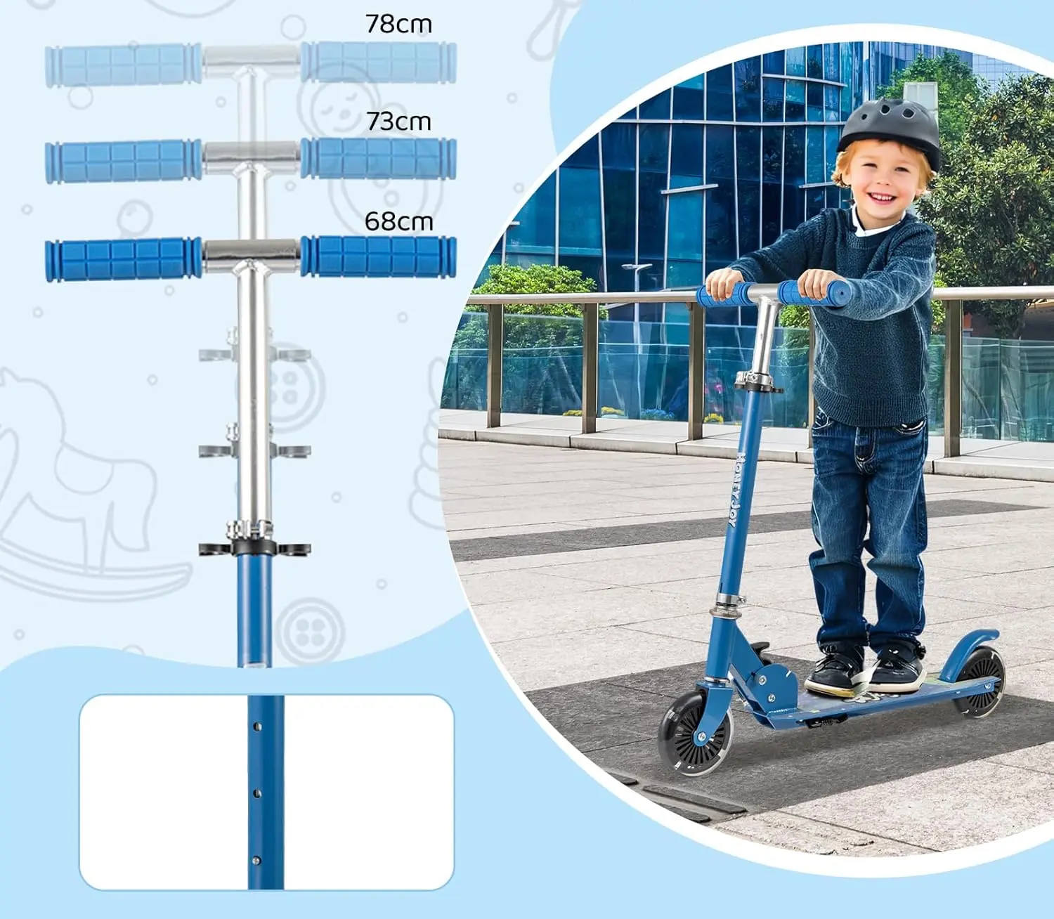 Trotineta Costway SP38425BL (Blue)