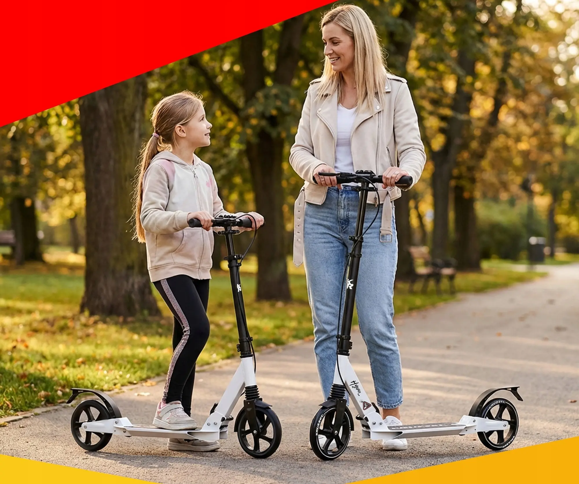 Самокат Kruzzel Hyperion W 26141 (White) - 9