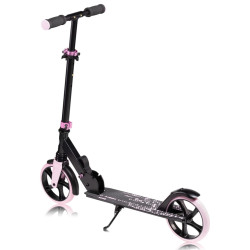 Trotineta Lionelo Luca (Black Carbon/Pink) Thumb