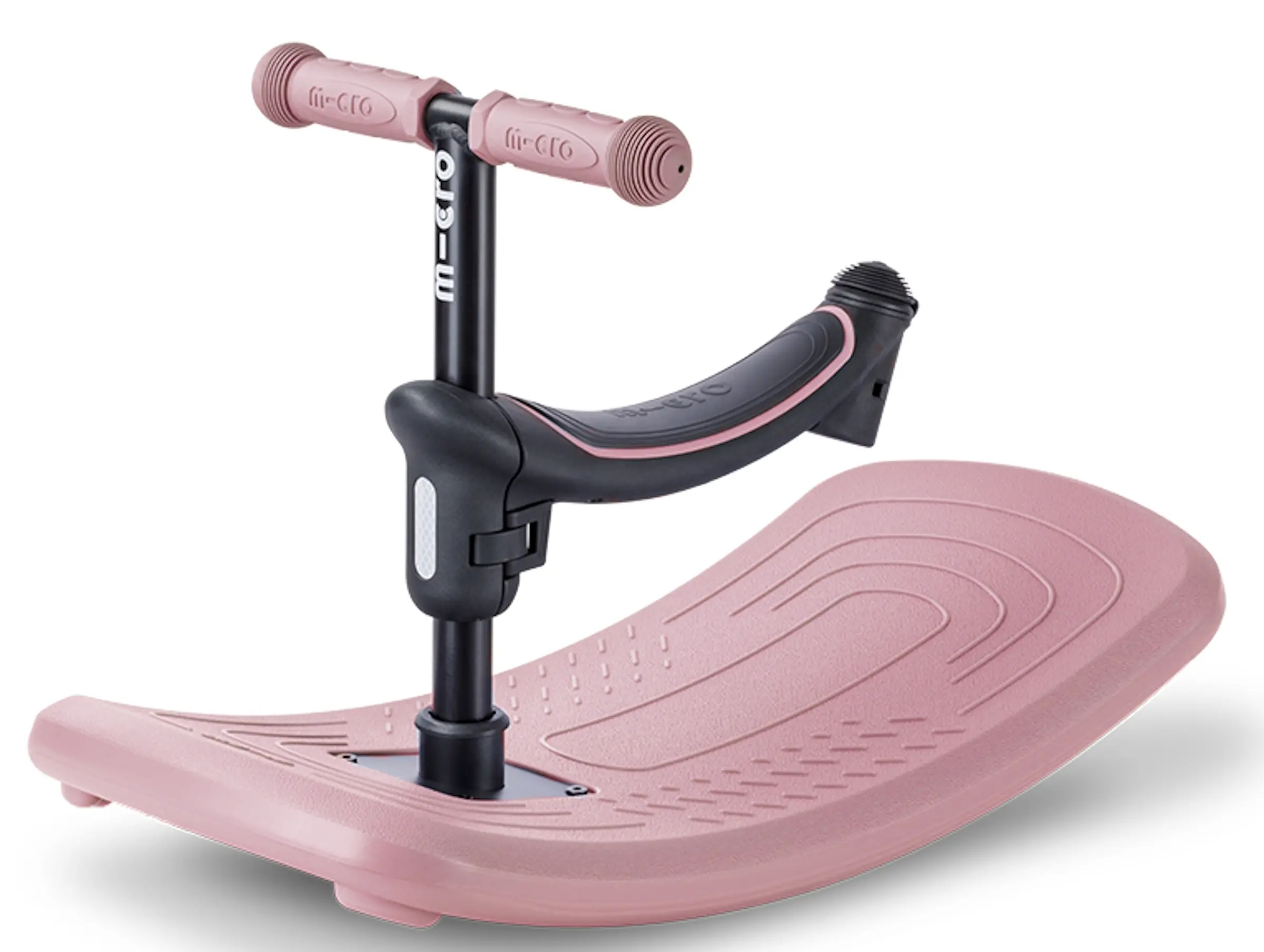Trotineta 6in1 Micro Mini Rock&Go Deluxe LED (Dusty Rose) - 4