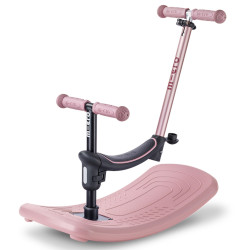 Trotineta 6in1 Micro Mini Rock&Go Deluxe LED (Dusty Rose) Thumb
