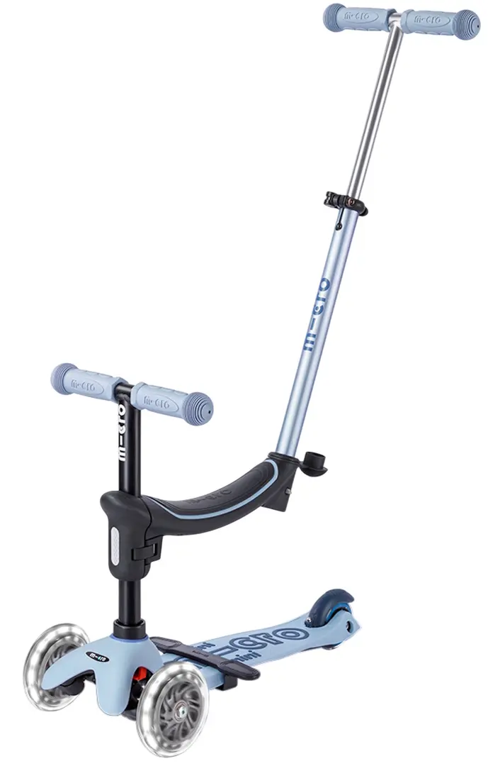 Trotineta 6in1 Micro Mini Rock&Go Deluxe LED (Ocean Slate)