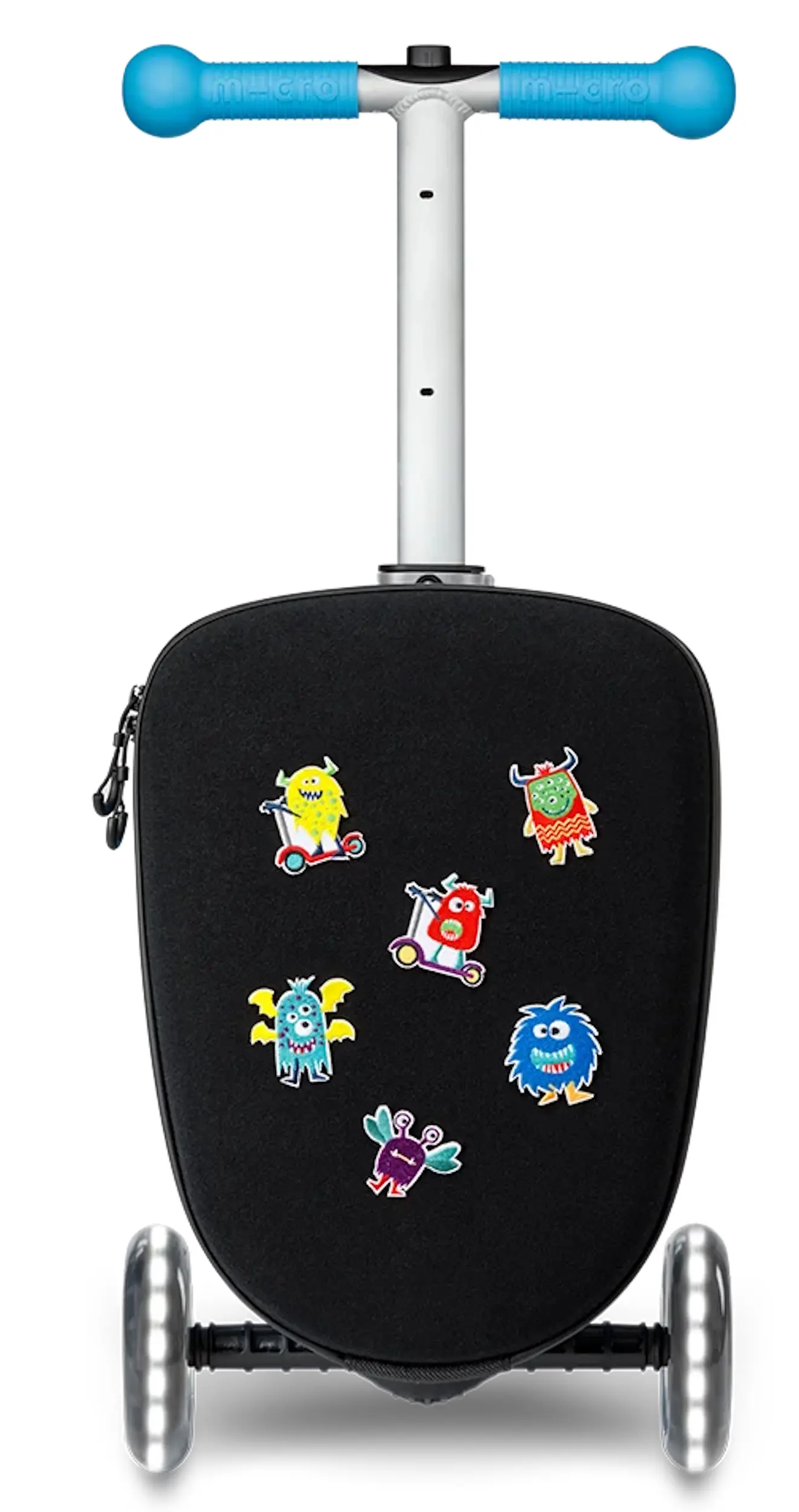 Самокат Micro Luggage Junior Patch & Play (Blue) - 2