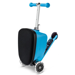 Самокат Micro Luggage Junior Patch & Play (Blue) Thumb