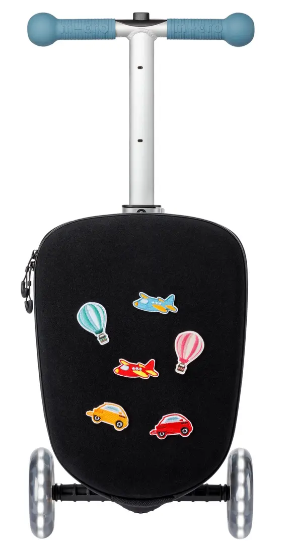 Trotineta Micro Luggage Junior Patch & Play (Frosty Blue)