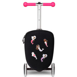 Trotineta Micro Luggage Junior Patch & Play (Pink) Thumb