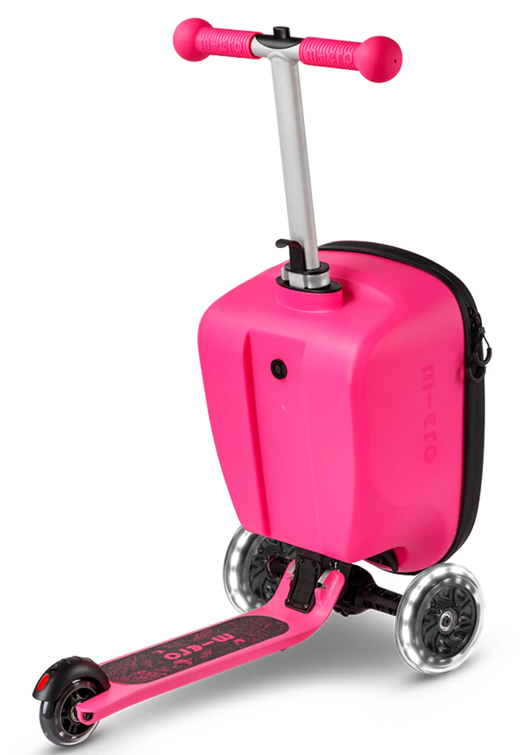 Trotineta Micro Luggage Junior Patch & Play (Pink) - 3