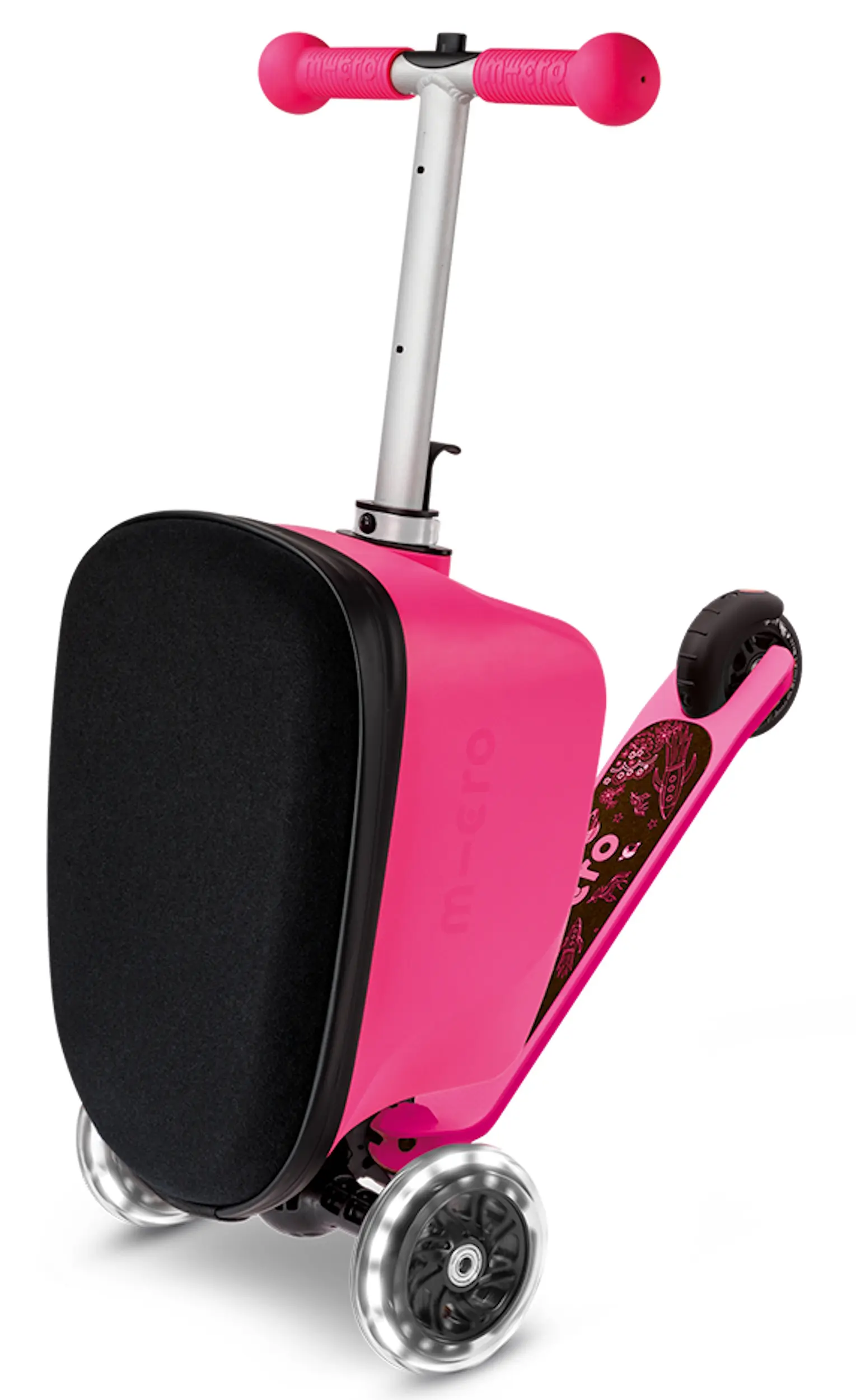 Trotineta Micro Luggage Junior Patch & Play (Pink) - 4