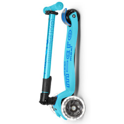 Самокат Micro Maxi Deluxe Foldable LED (Bright Blue) Thumb