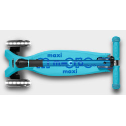 Самокат Micro Maxi Deluxe Foldable LED (Bright Blue) Thumb