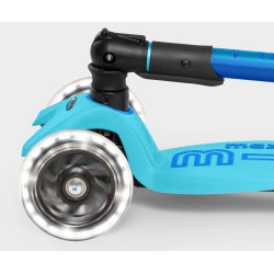Самокат Micro Maxi Deluxe Foldable LED (Bright Blue) Thumb