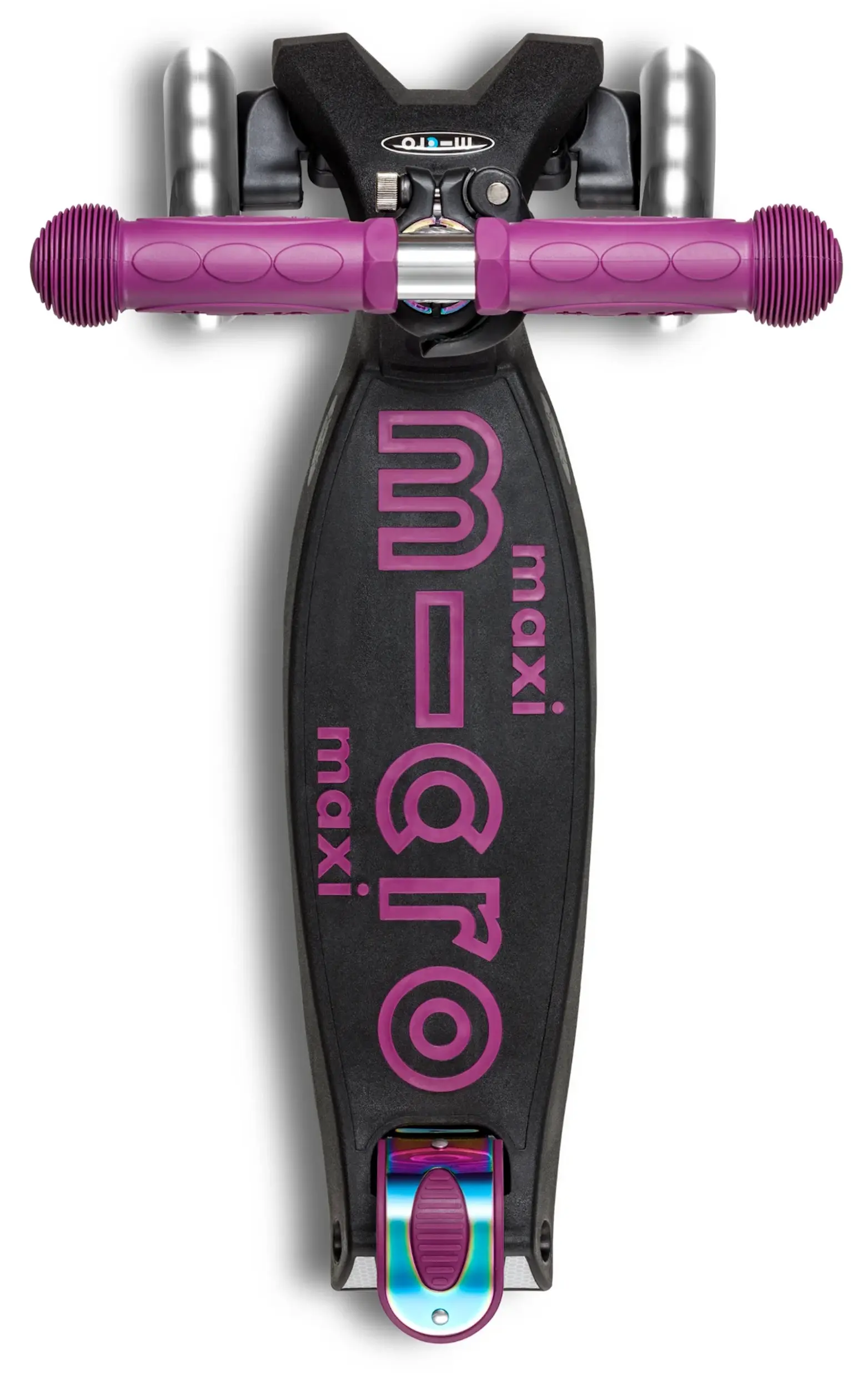 Trotineta Micro Maxi Deluxe Foldable LED (Neochrome Purple) - 3