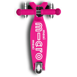 Самокат Micro Maxi Deluxe Foldable LED (Shocking Pink) Thumb