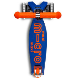 Trotineta Micro Maxi Deluxe Foldable Neon LED (Blaze Orange) Thumb