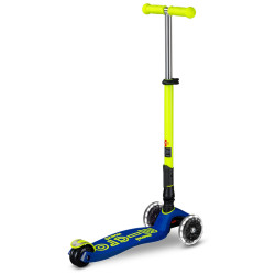 Самокат Micro Maxi Deluxe Foldable Neon LED (Canary Yellow) Thumb