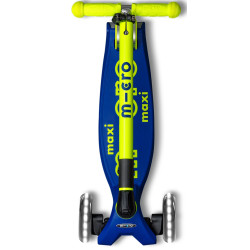 Самокат Micro Maxi Deluxe Foldable Neon LED (Canary Yellow) Thumb