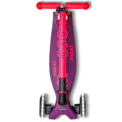 Trotineta Micro Maxi Deluxe Foldable Neon LED (Ultra Pink) Thumb