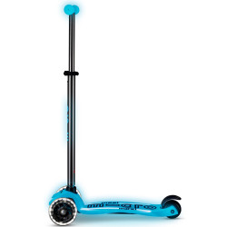 Trotineta Micro Maxi Deluxe Glow LED Plus (Crystal Blue) Thumb