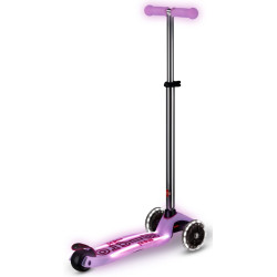 Trotineta Micro Maxi Deluxe Glow LED Plus (Luminous Purple) Thumb