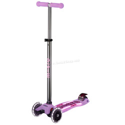 Trotineta Micro Maxi Deluxe Glow LED Plus (Luminous Purple)
