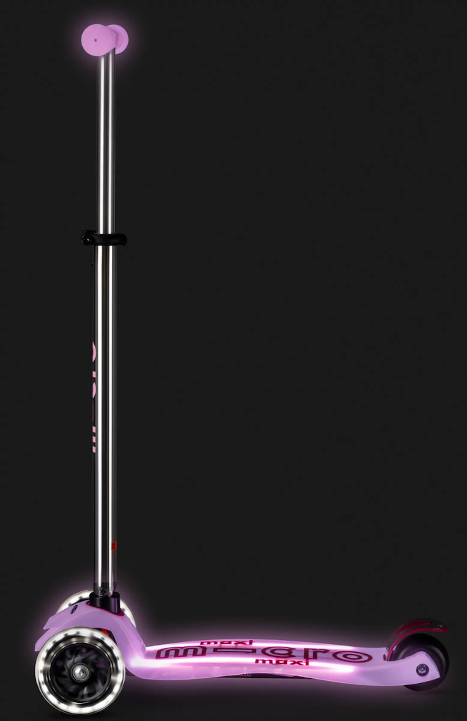 Trotineta Micro Maxi Deluxe Glow LED Plus (Luminous Purple) - 4