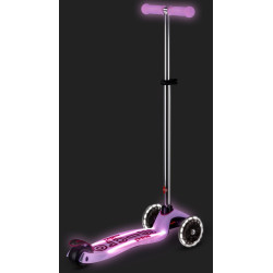 Trotineta Micro Maxi Deluxe Glow LED Plus (Luminous Purple) Thumb