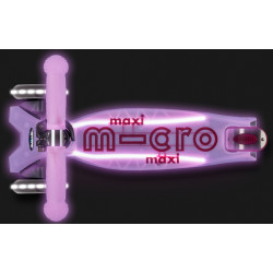 Trotineta Micro Maxi Deluxe Glow LED Plus (Luminous Purple) Thumb