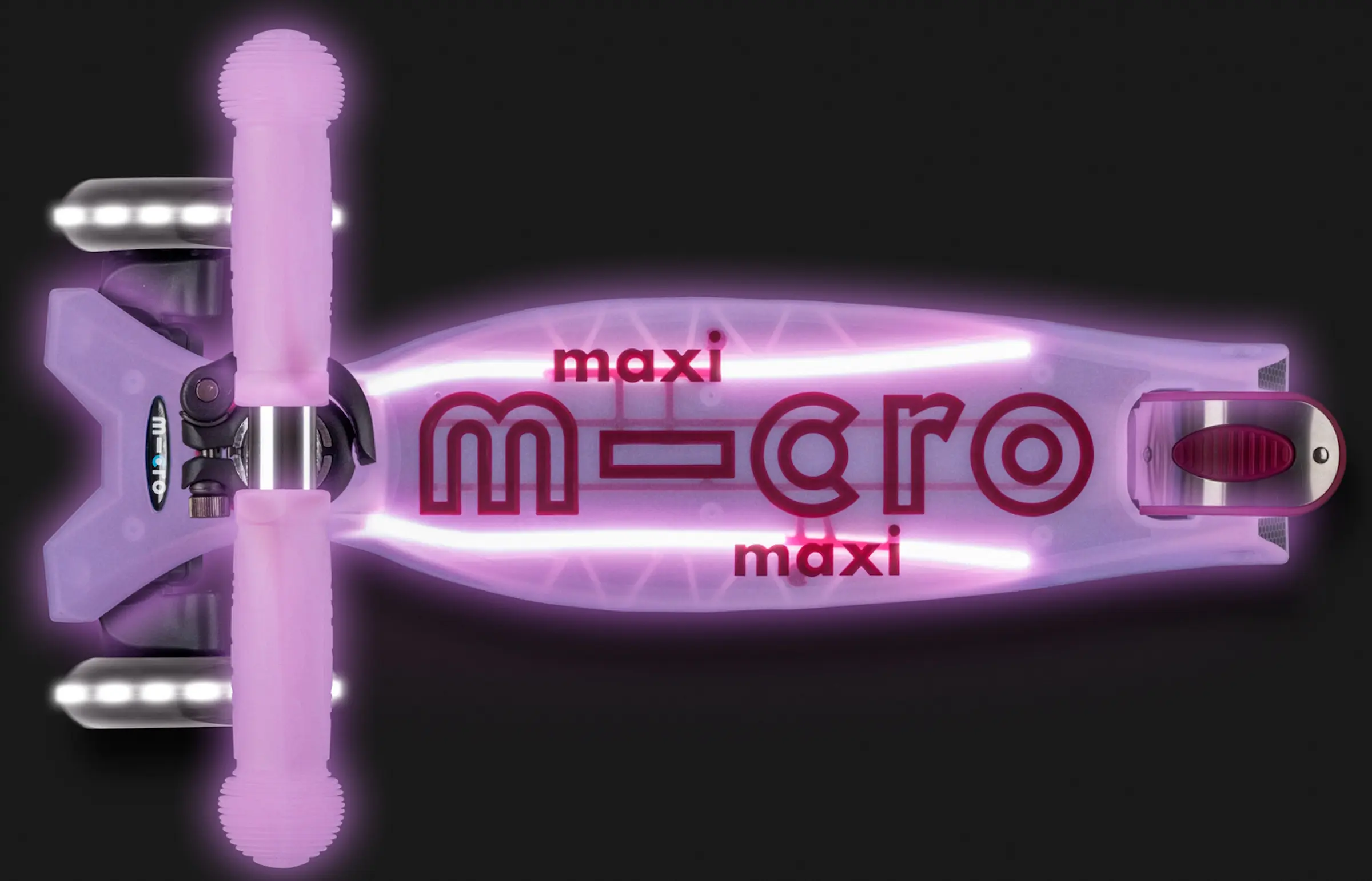 Trotineta Micro Maxi Deluxe Glow LED Plus (Luminous Purple) - 8
