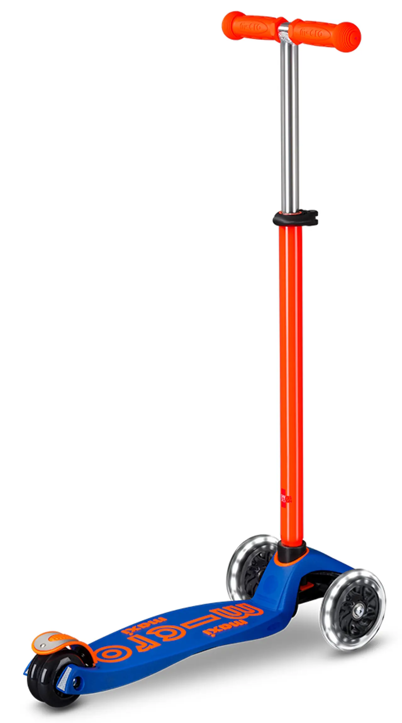 Trotineta Micro Maxi Deluxe Neon LED (Blaze Orange) - 2