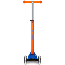 Trotineta Micro Maxi Deluxe Neon LED (Blaze Orange) Thumb