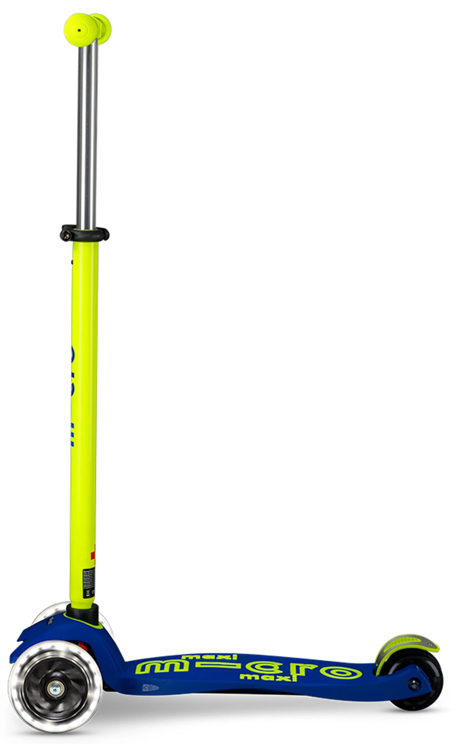 Trotineta Micro Maxi Deluxe Neon LED (Canary Yellow) - 3