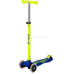 Trotineta Micro Maxi Deluxe Neon LED (Canary Yellow)