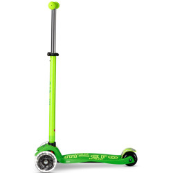 Trotineta Micro Maxi Deluxe Neon LED (Parrot Green) Thumb