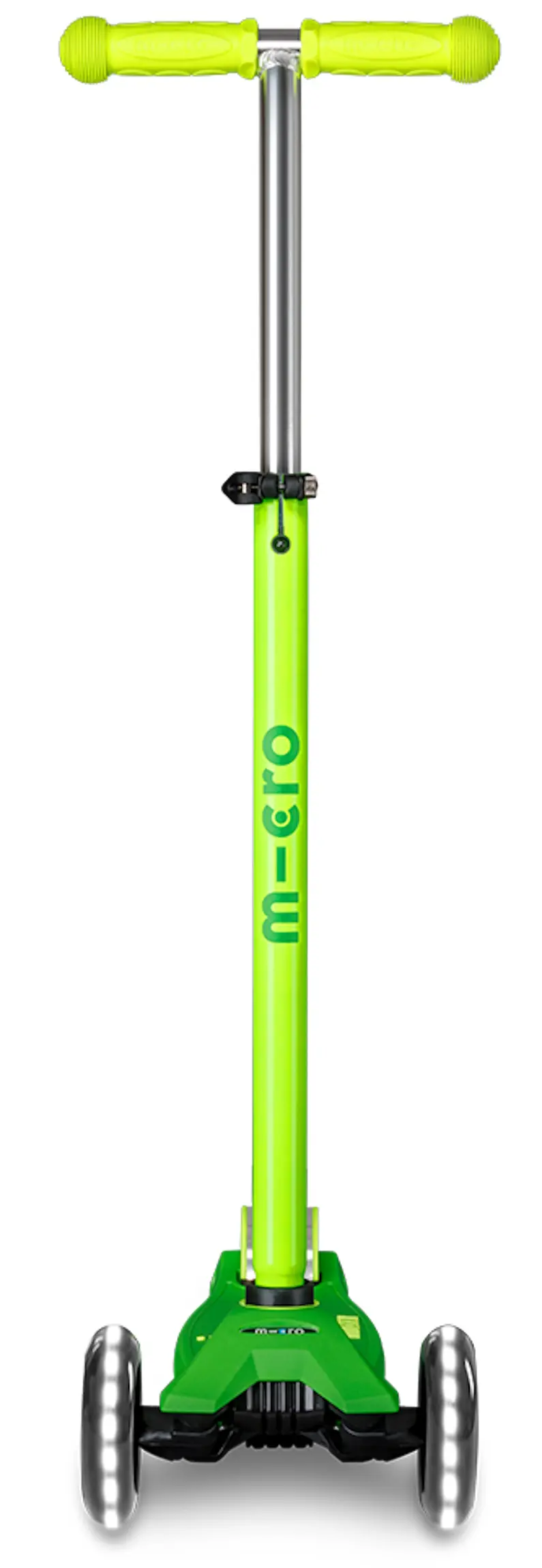 Trotineta Micro Maxi Deluxe Neon LED (Parrot Green) - 3