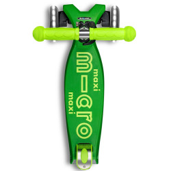 Trotineta Micro Maxi Deluxe Neon LED (Parrot Green) Thumb