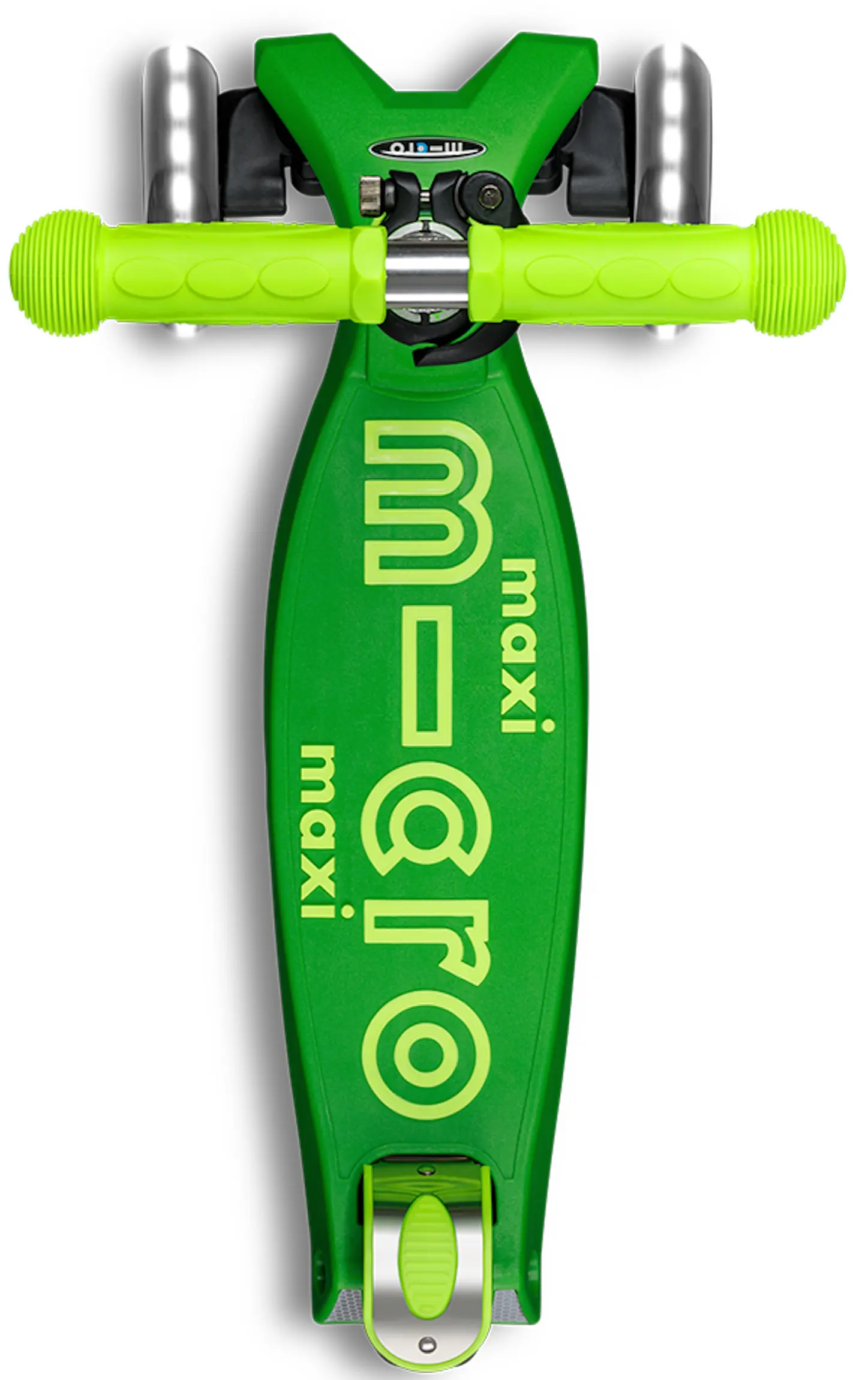 Trotineta Micro Maxi Deluxe Neon LED (Parrot Green) - 4