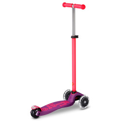 Trotineta Micro Maxi Deluxe Neon LED (Ultra Pink) Thumb