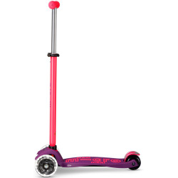 Trotineta Micro Maxi Deluxe Neon LED (Ultra Pink) Thumb