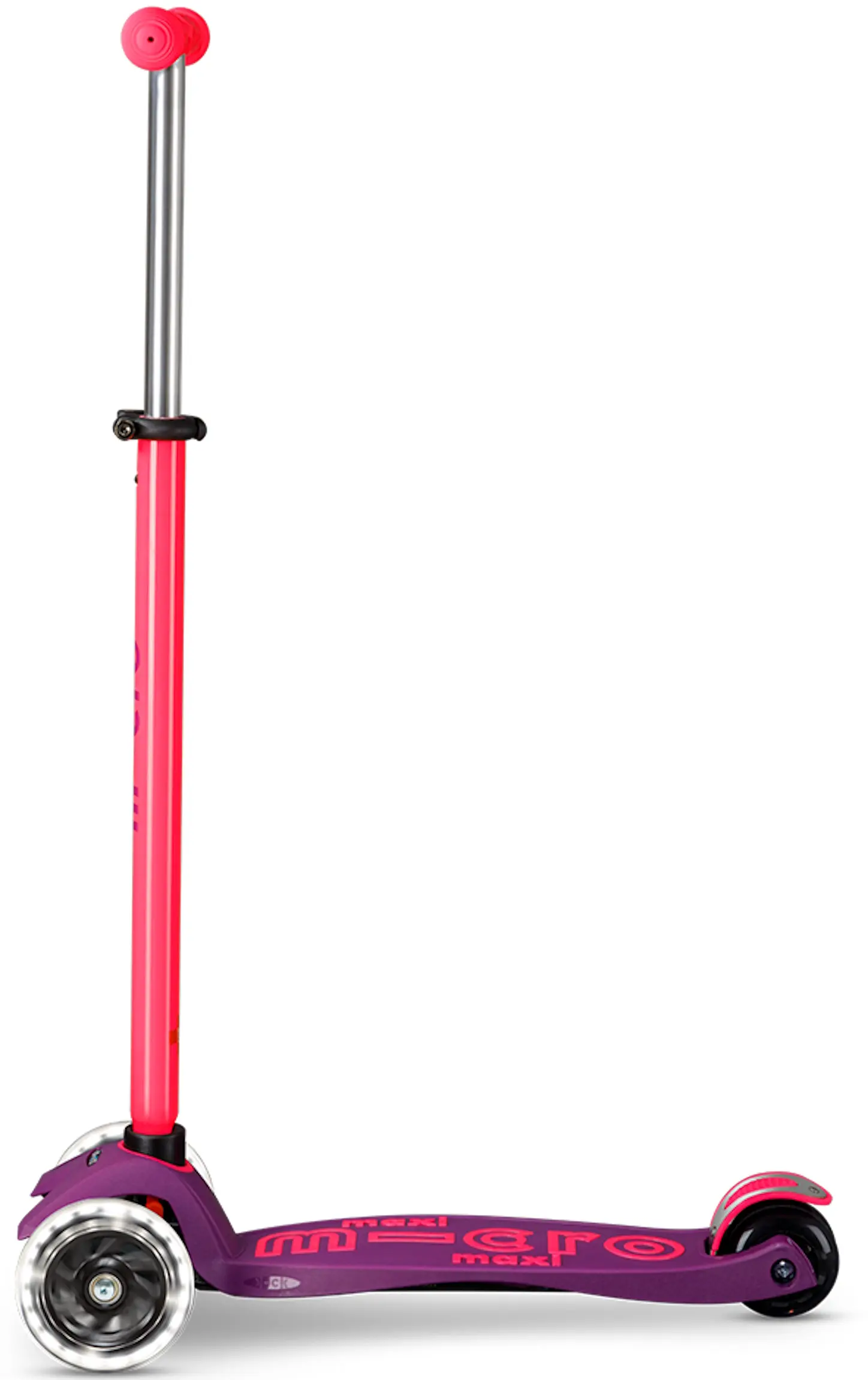 Trotineta Micro Maxi Deluxe Neon LED (Ultra Pink) - 3