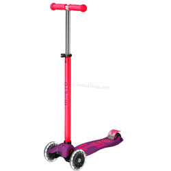 Trotineta Micro Maxi Deluxe Neon LED (Ultra Pink)