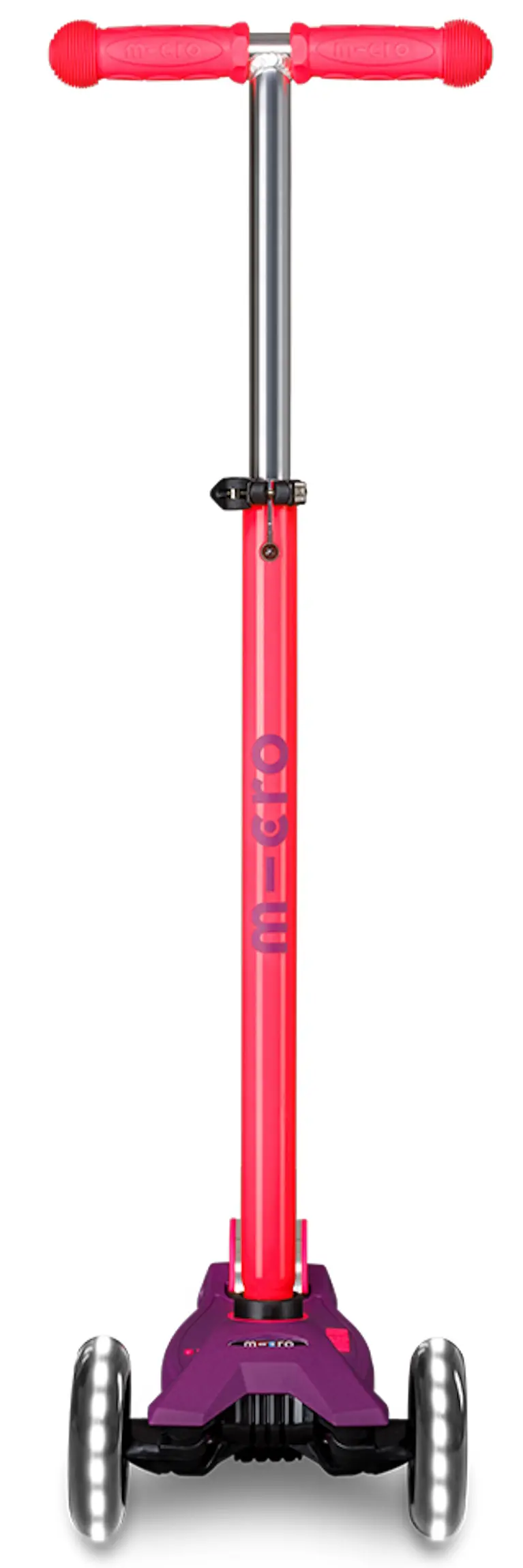 Trotineta Micro Maxi Deluxe Neon LED (Ultra Pink) - 4
