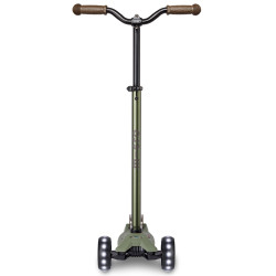 Trotineta Micro Maxi Deluxe Pro LED (Olive Green) Thumb