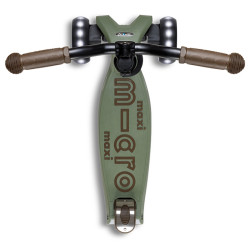 Trotineta Micro Maxi Deluxe Pro LED (Olive Green) Thumb