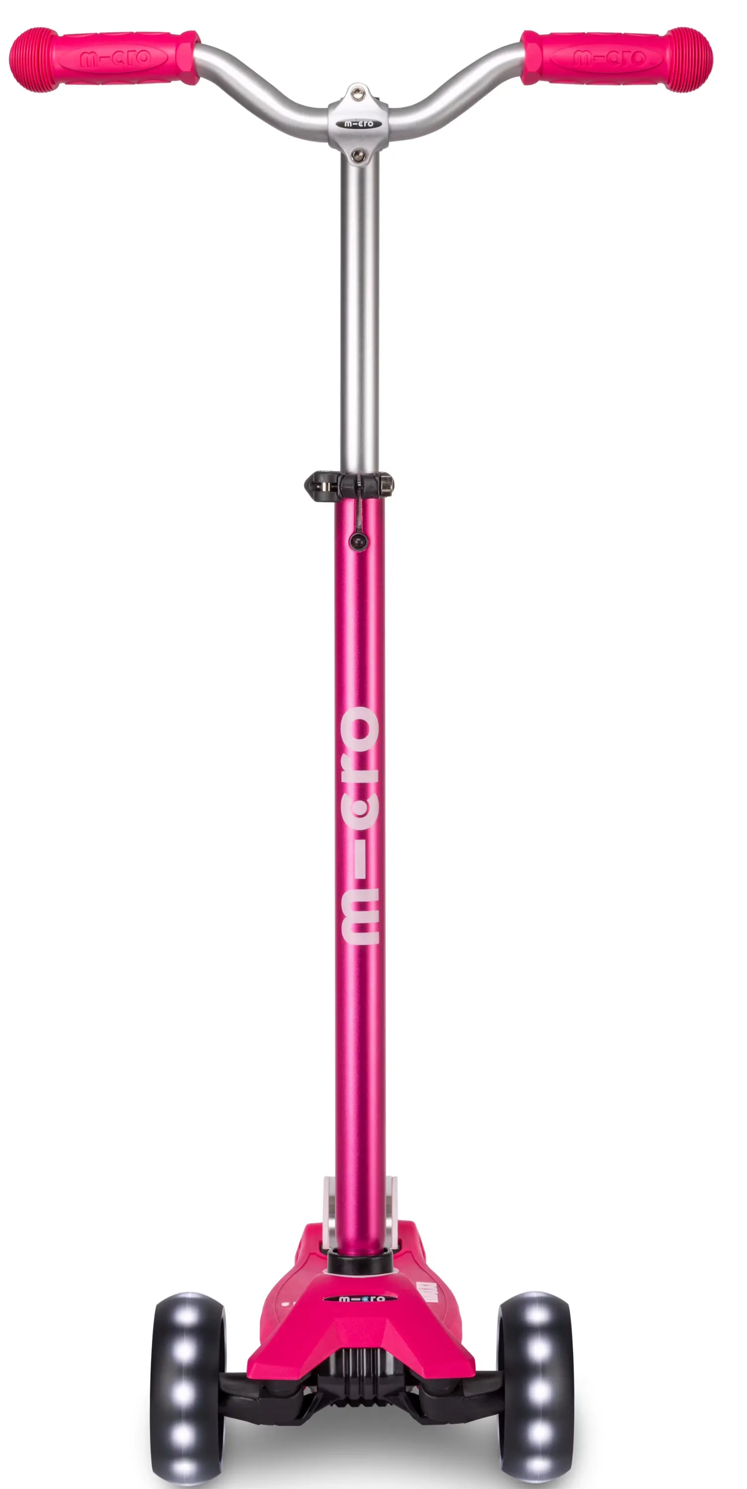 Trotineta Micro Maxi Deluxe Pro LED (Pink) - 2
