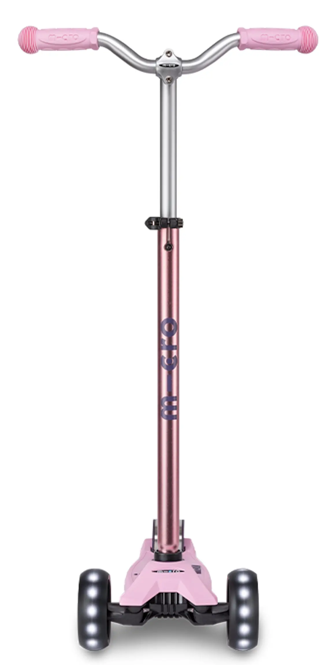 Trotineta Micro Maxi Deluxe Pro LED (Rose) - 2