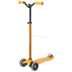 Trotineta Micro Maxi Deluxe Pro LED (Sunburst Yellow)